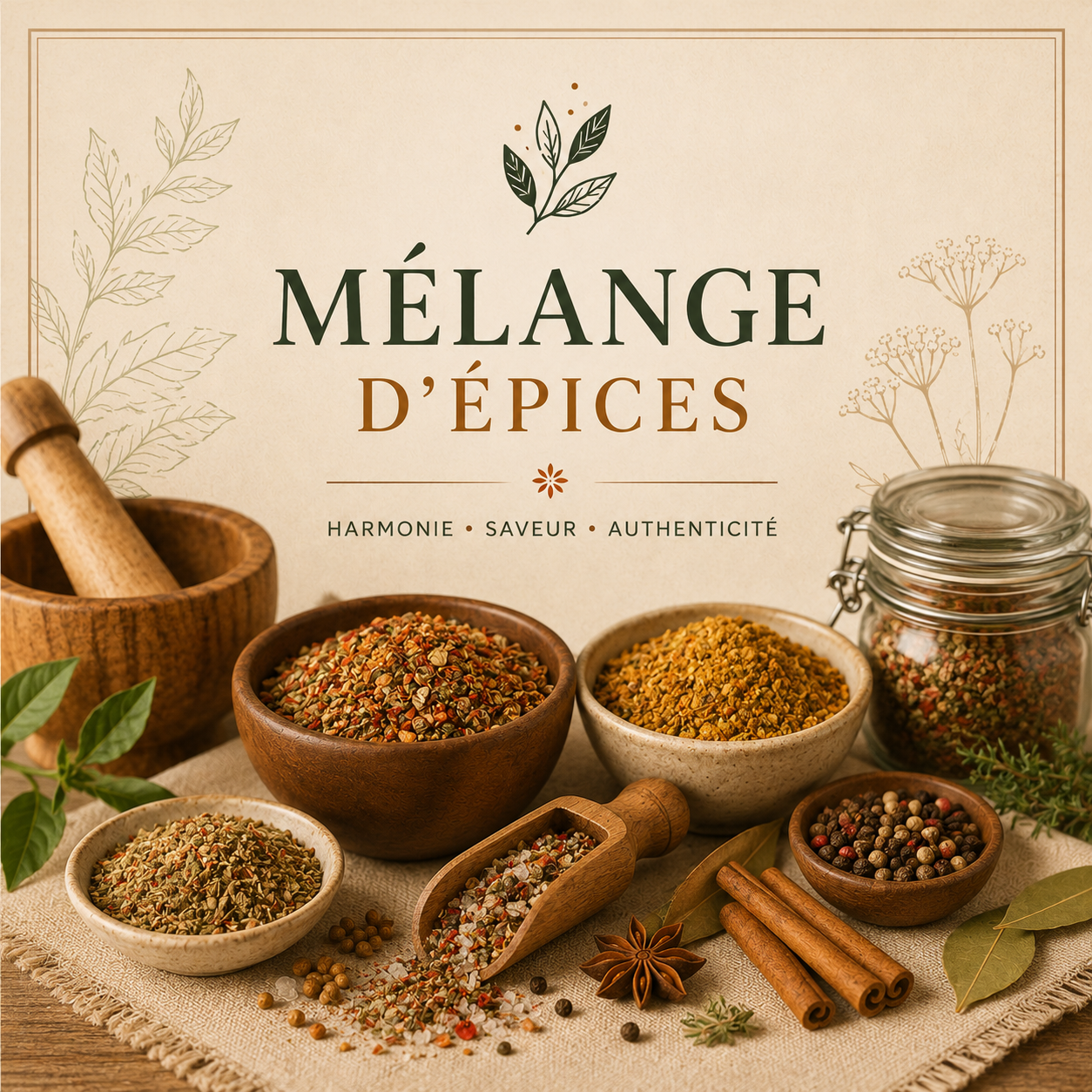 Mélanges d'epices