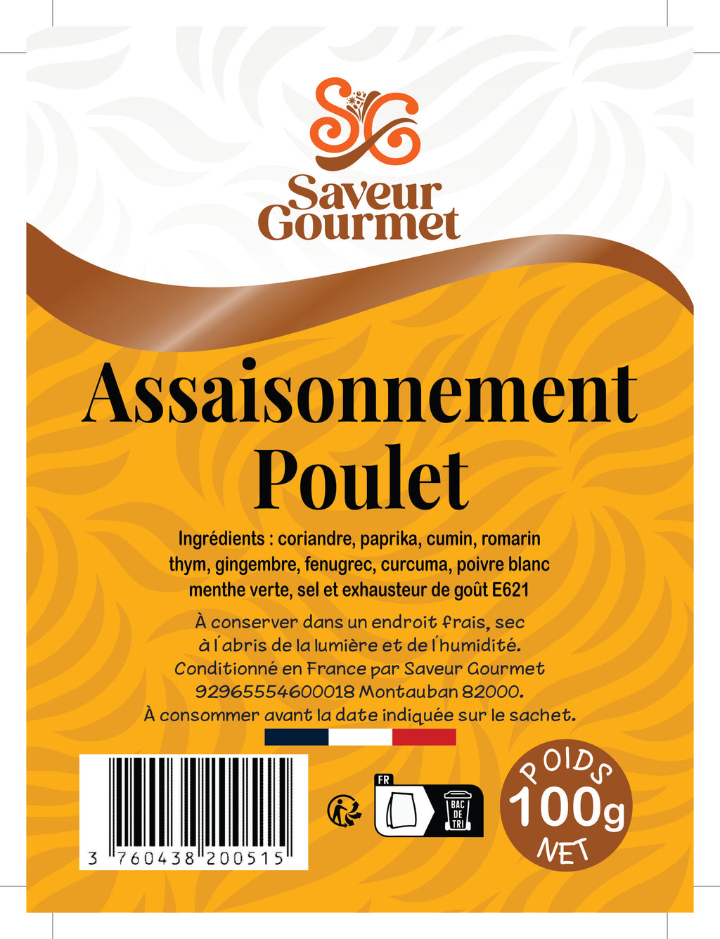 Assaisonnement pour Poulet