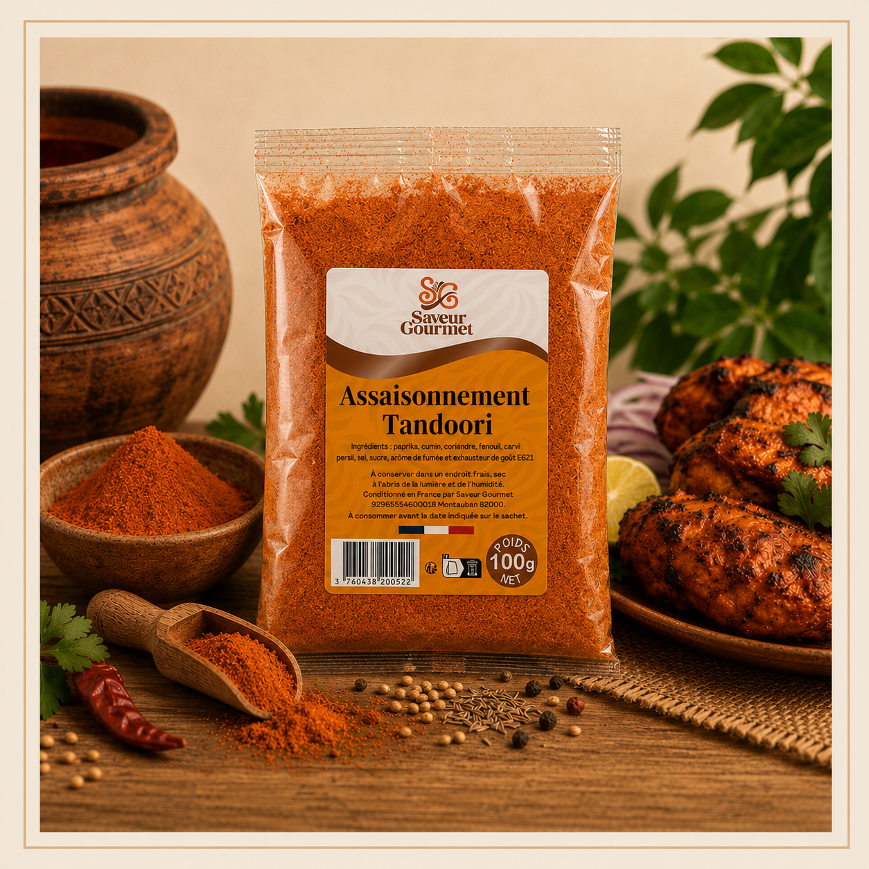 Assaisonnement Tandoori