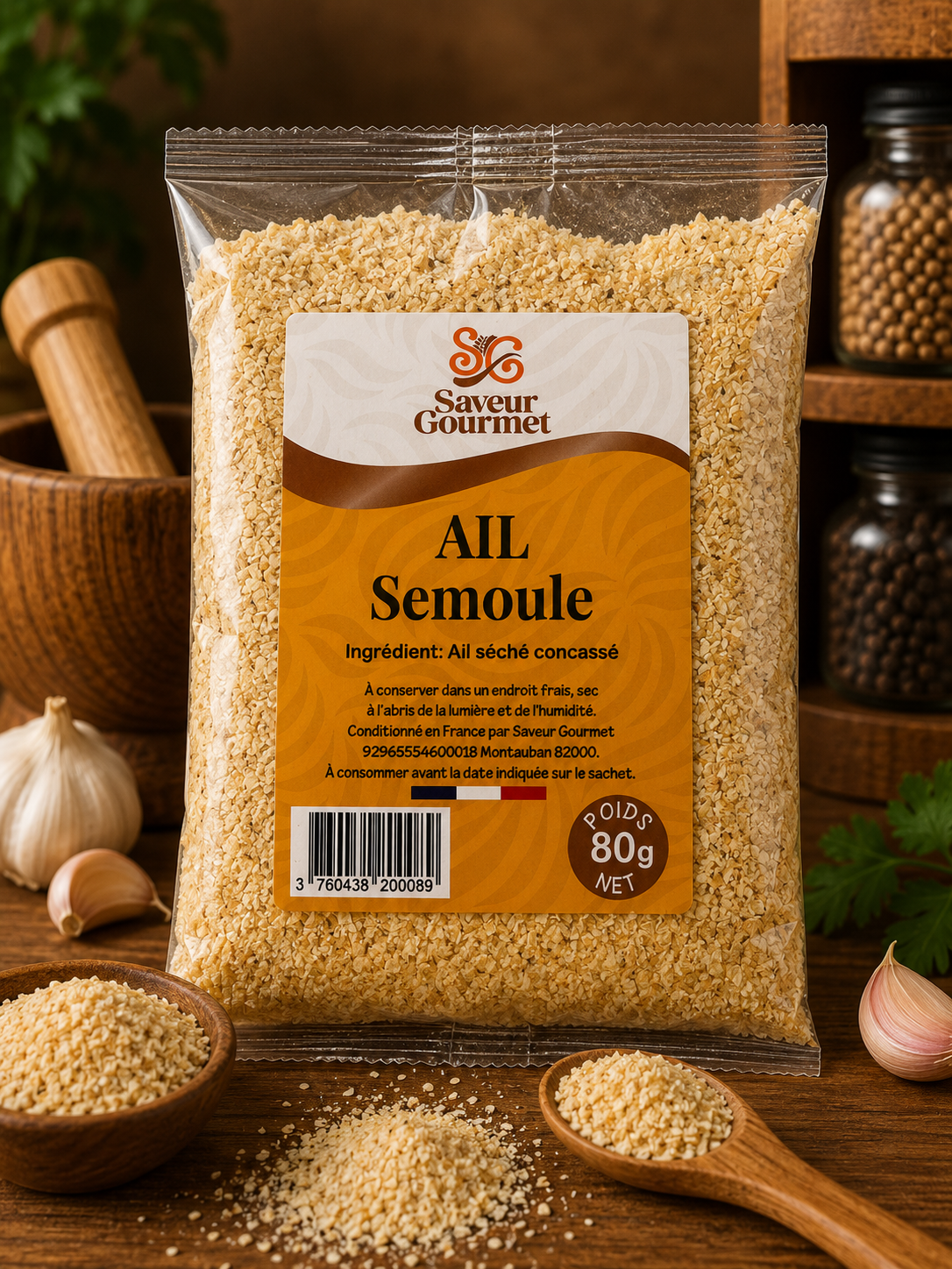 Ail Semoule Chine