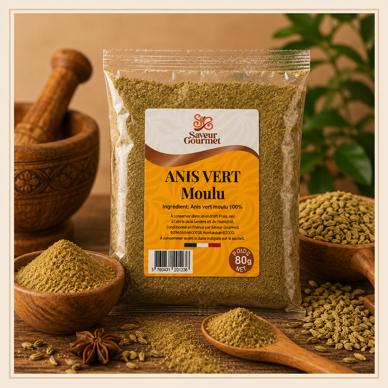 Anis Vert moulu Espagne