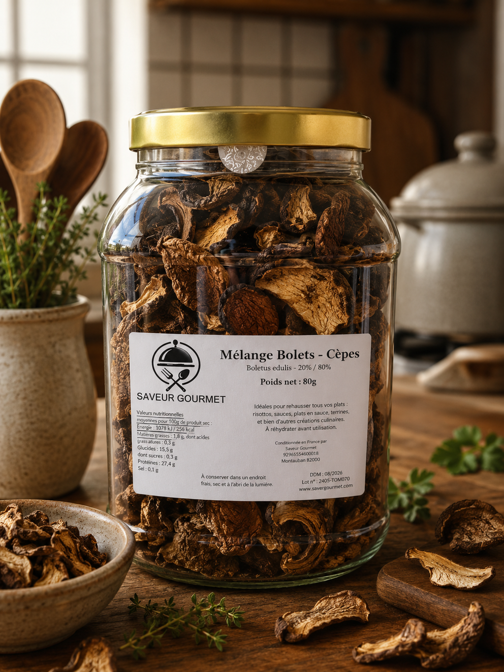 Mélange Bolés Cèpes Tubo 400g