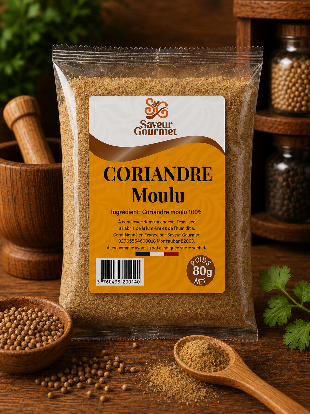 Coriandre moulue