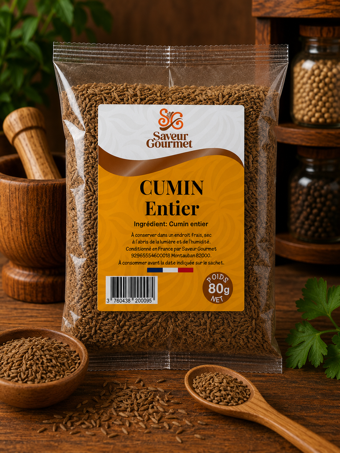 Cumin Inde Entier