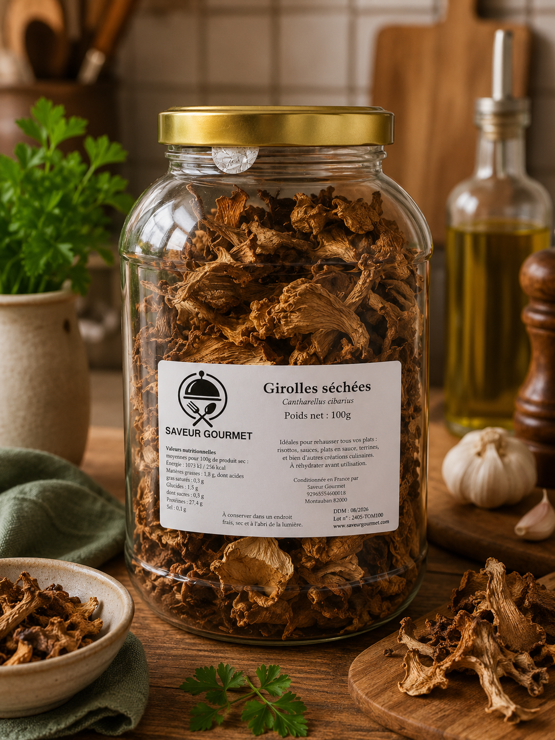 Girolle Premium entière Tubo 400g