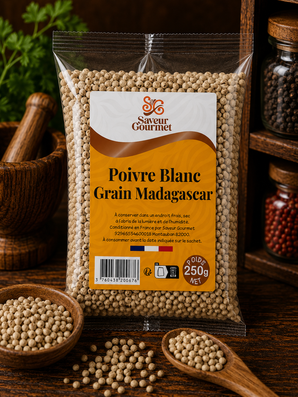 Poivre Blanc Grain Madagascar
