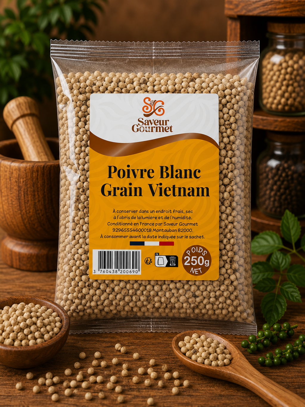 Poivre Blanc Vietnam