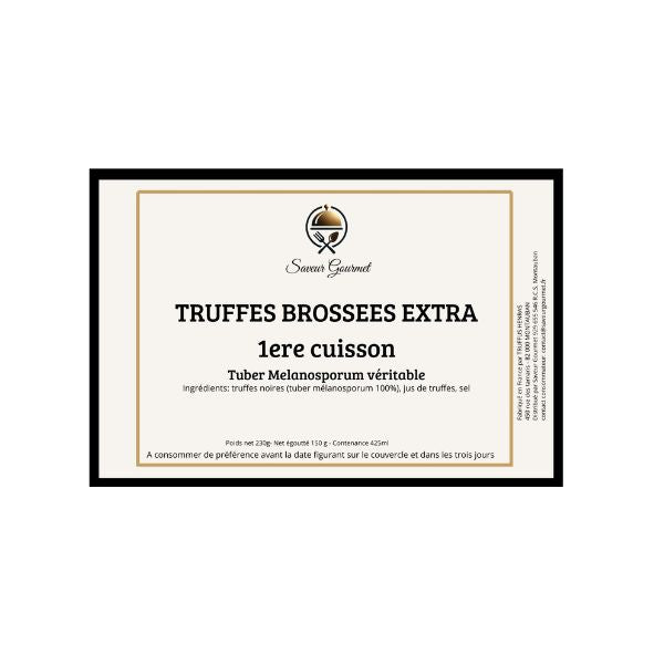 Truffes Noire du Périgord Entière Brossées Extra 1ere cuisson - boîte 4/4